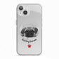Best Dog Dad Ever Photo Upload iPhone 13 TPU Impact Case with White Edges