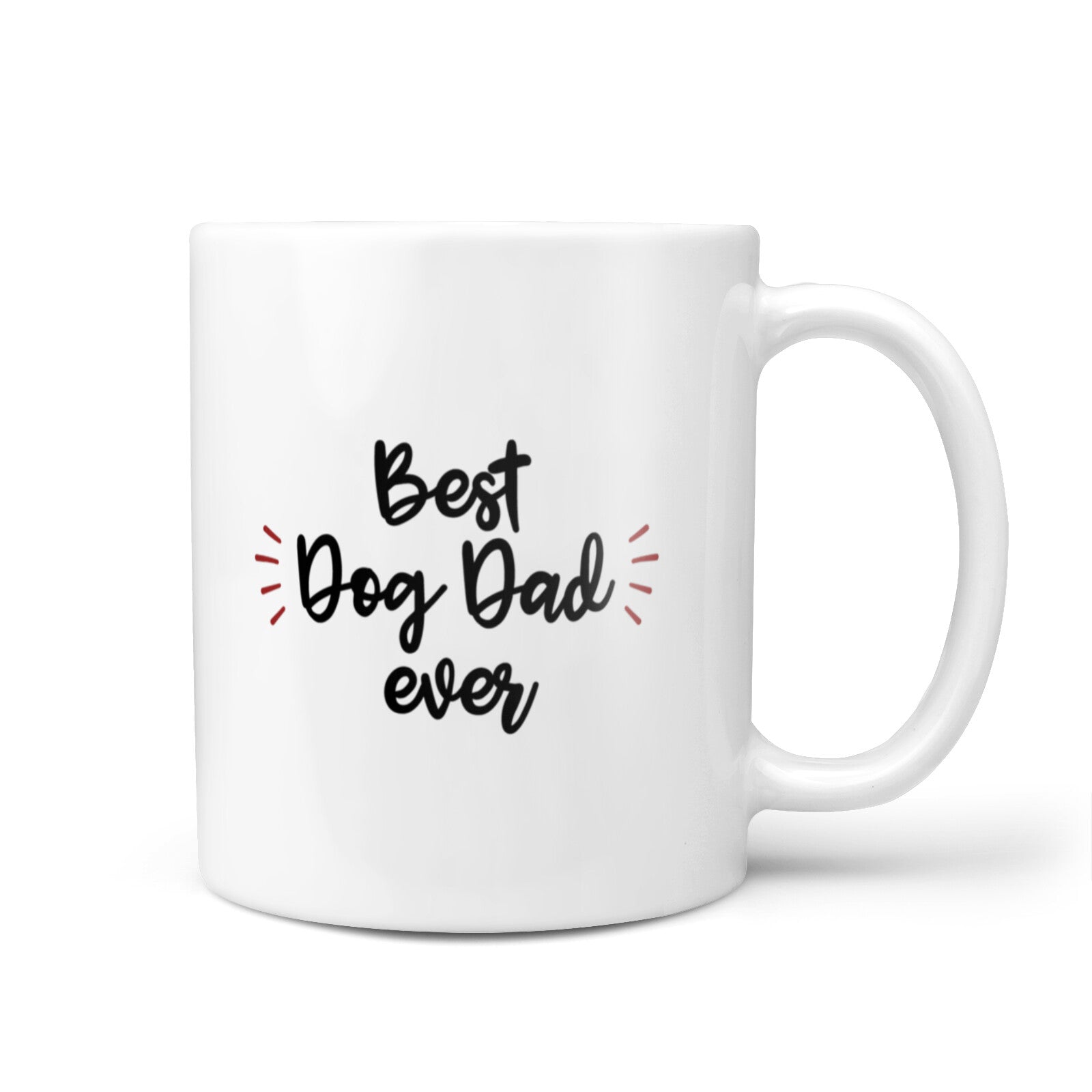 Best Dog Dad Paws 10oz Mug