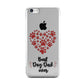 Best Dog Dad Paws Apple iPhone 5c Case