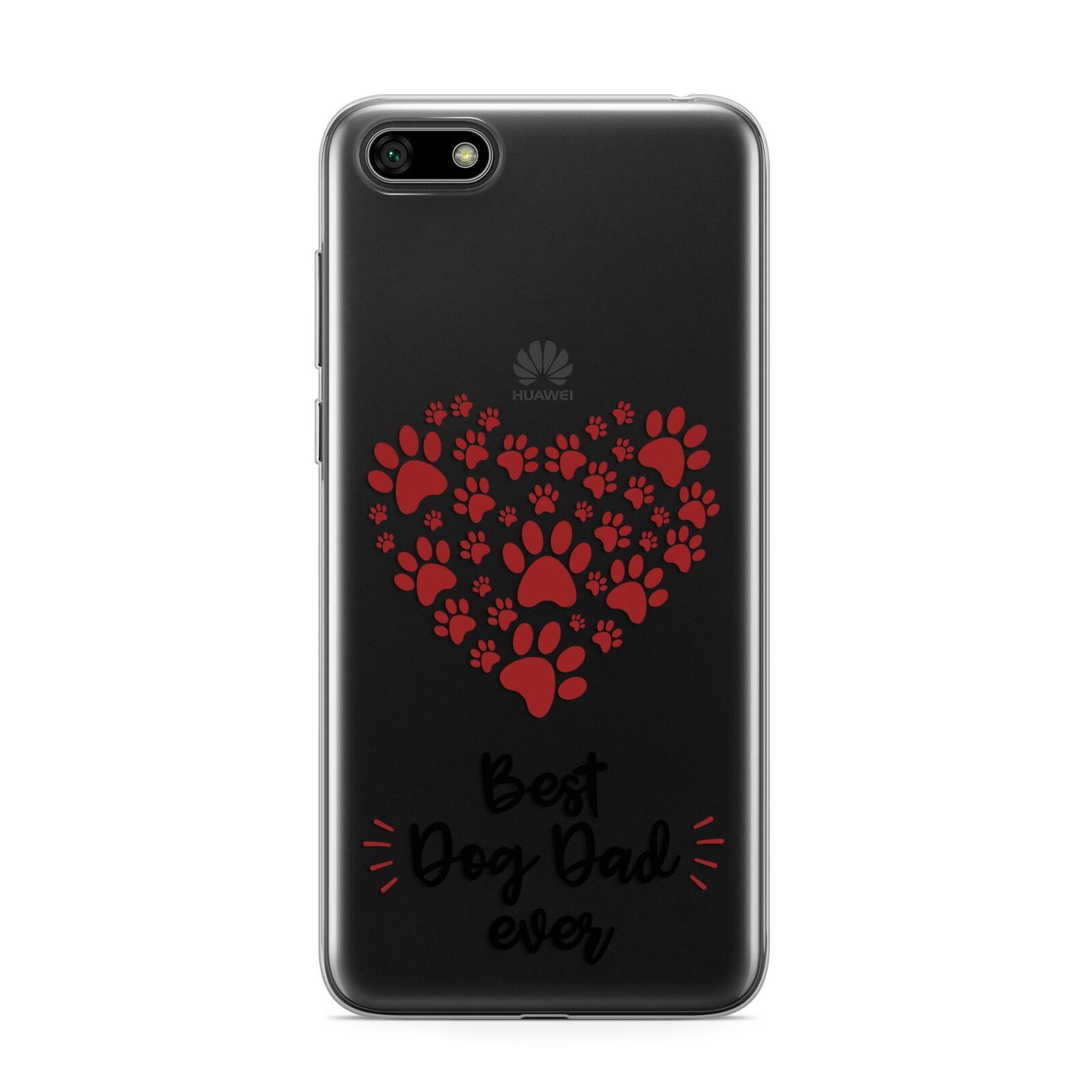 Best Dog Dad Paws Huawei Y5 Prime 2018 Phone Case