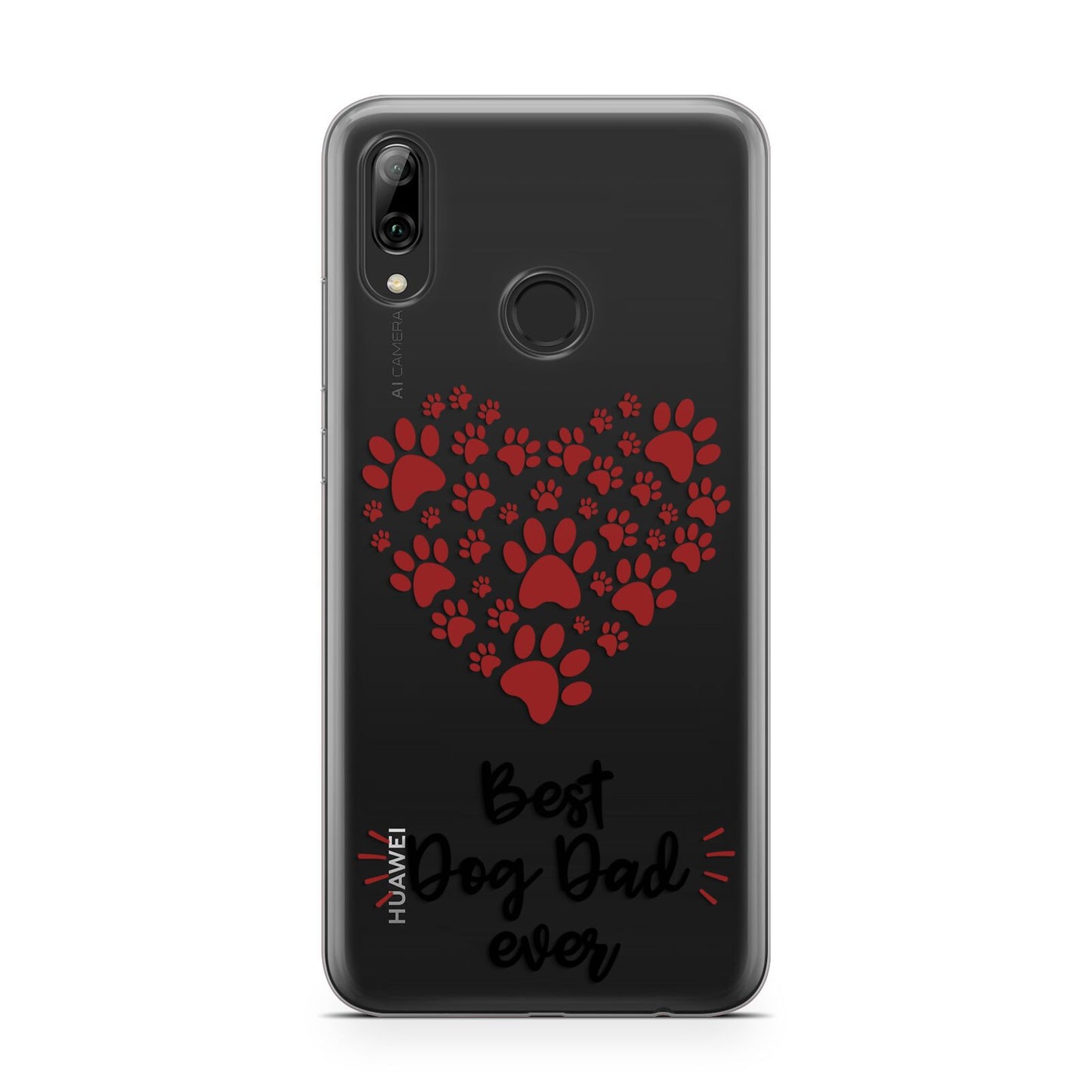 Best Dog Dad Paws Huawei Y7 2019
