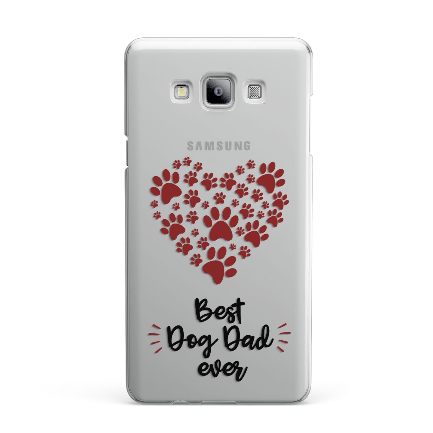 Best Dog Dad Paws Samsung Galaxy A7 2015 Case