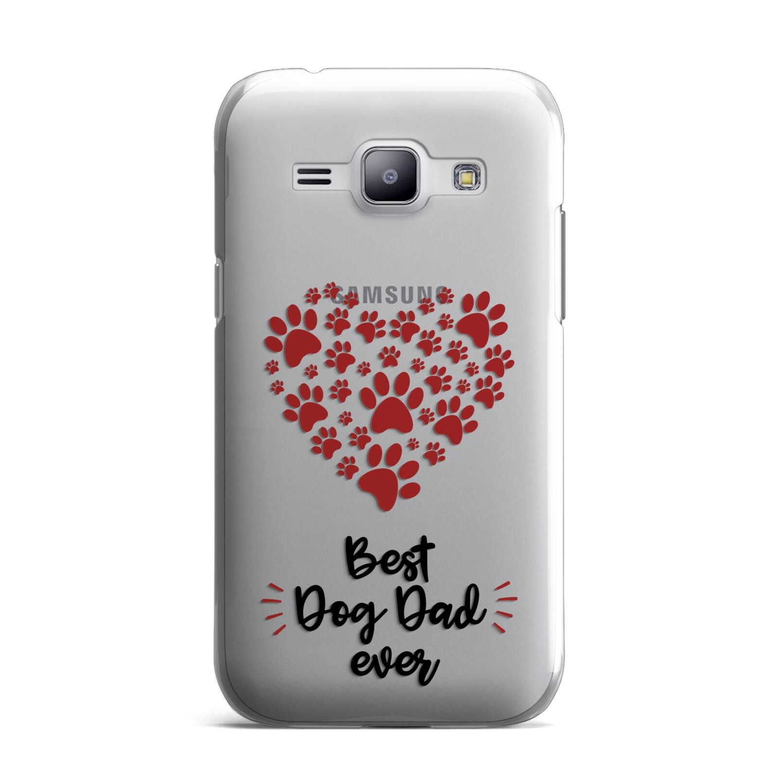 Best Dog Dad Paws Samsung Galaxy J1 2015 Case