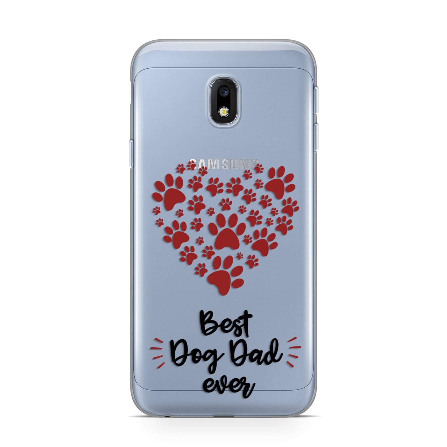 Best Dog Dad Paws Samsung Galaxy J3 2017 Case