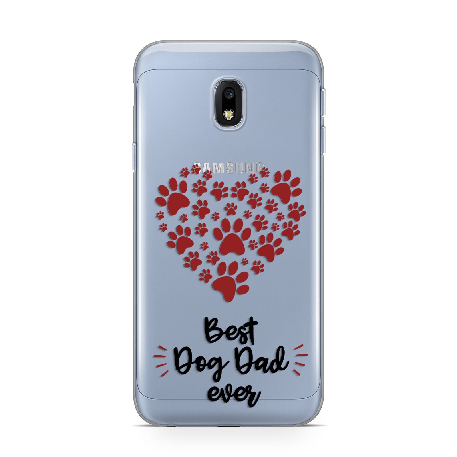 Best Dog Dad Paws Samsung Galaxy J3 2017 Case