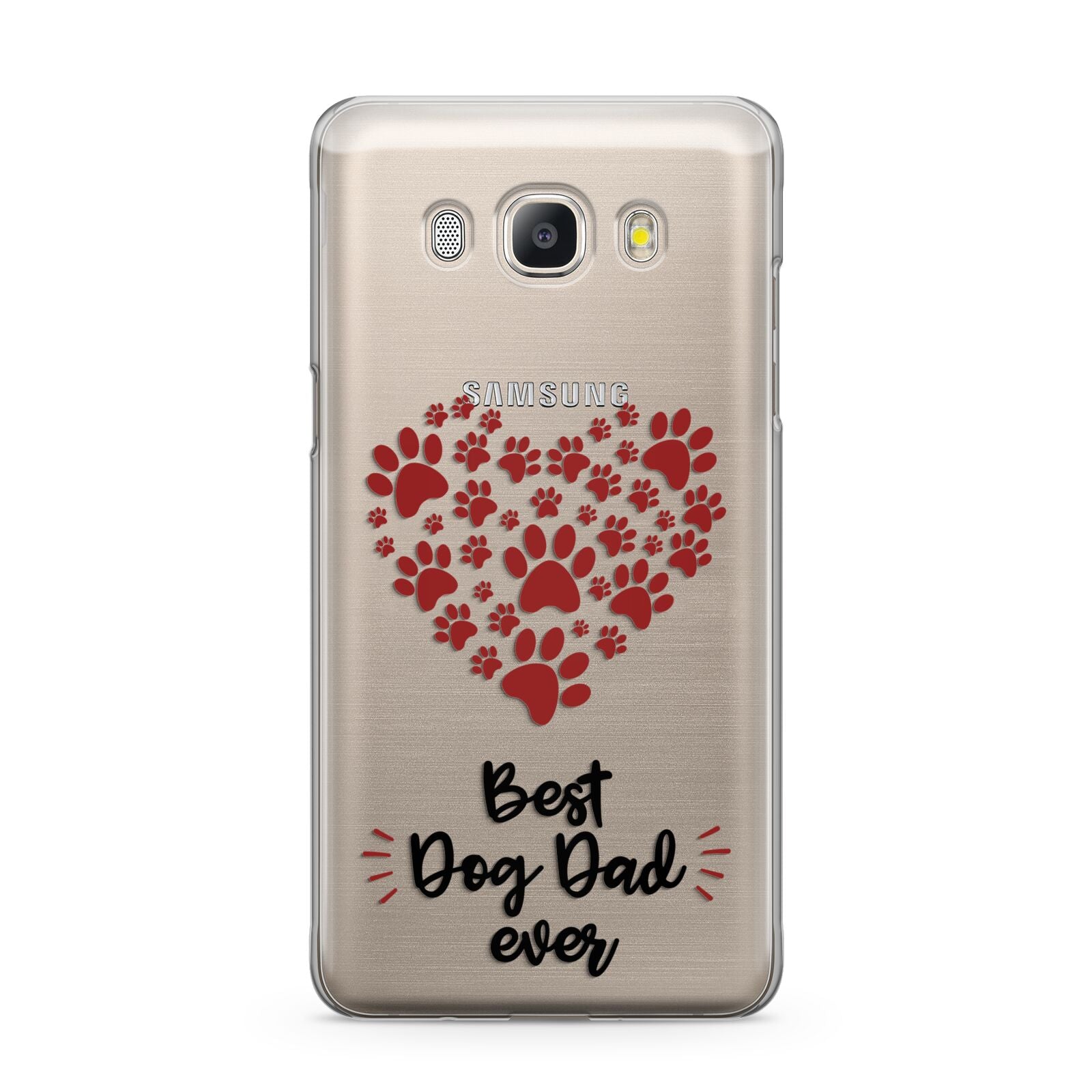 Best Dog Dad Paws Samsung Galaxy J5 2016 Case