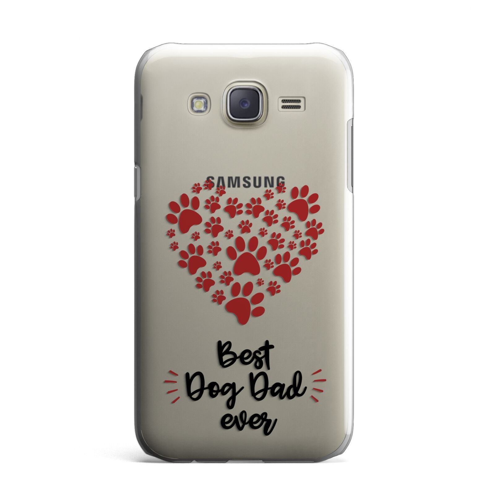 Best Dog Dad Paws Samsung Galaxy J7 Case