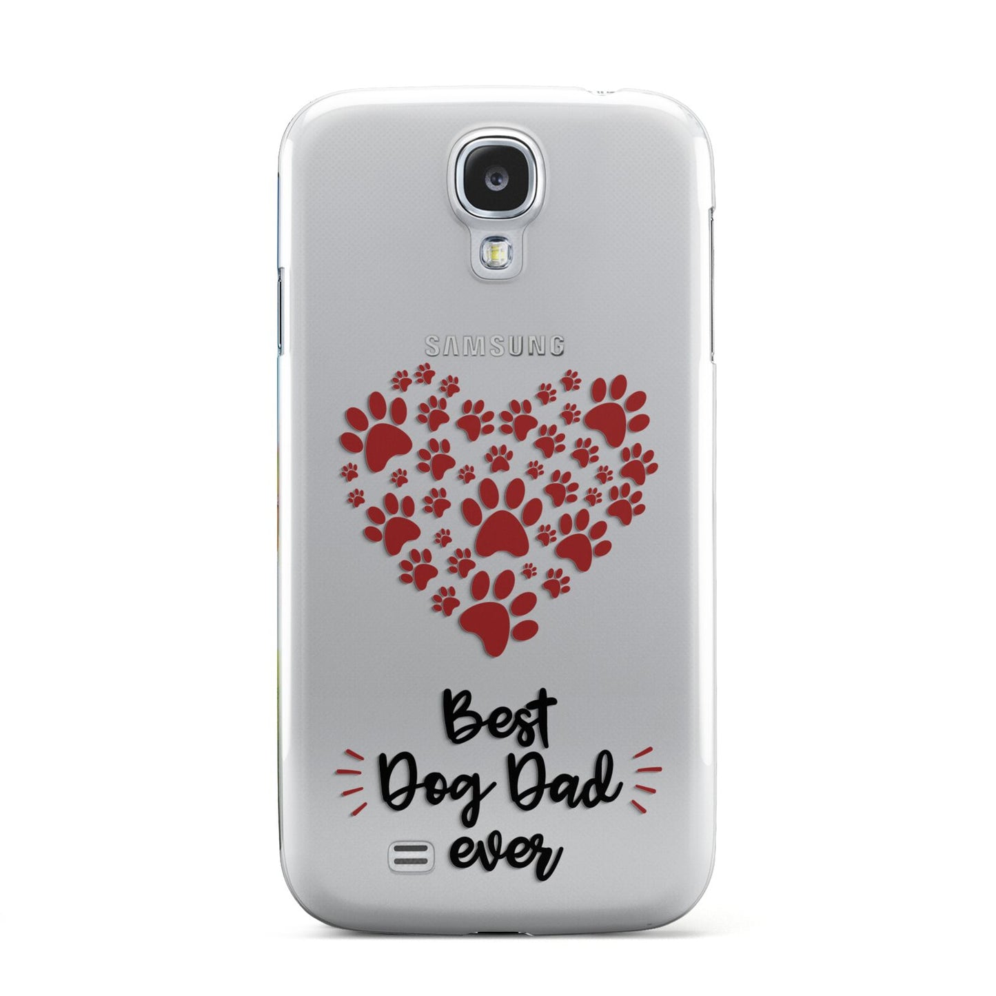 Best Dog Dad Paws Samsung Galaxy S4 Case