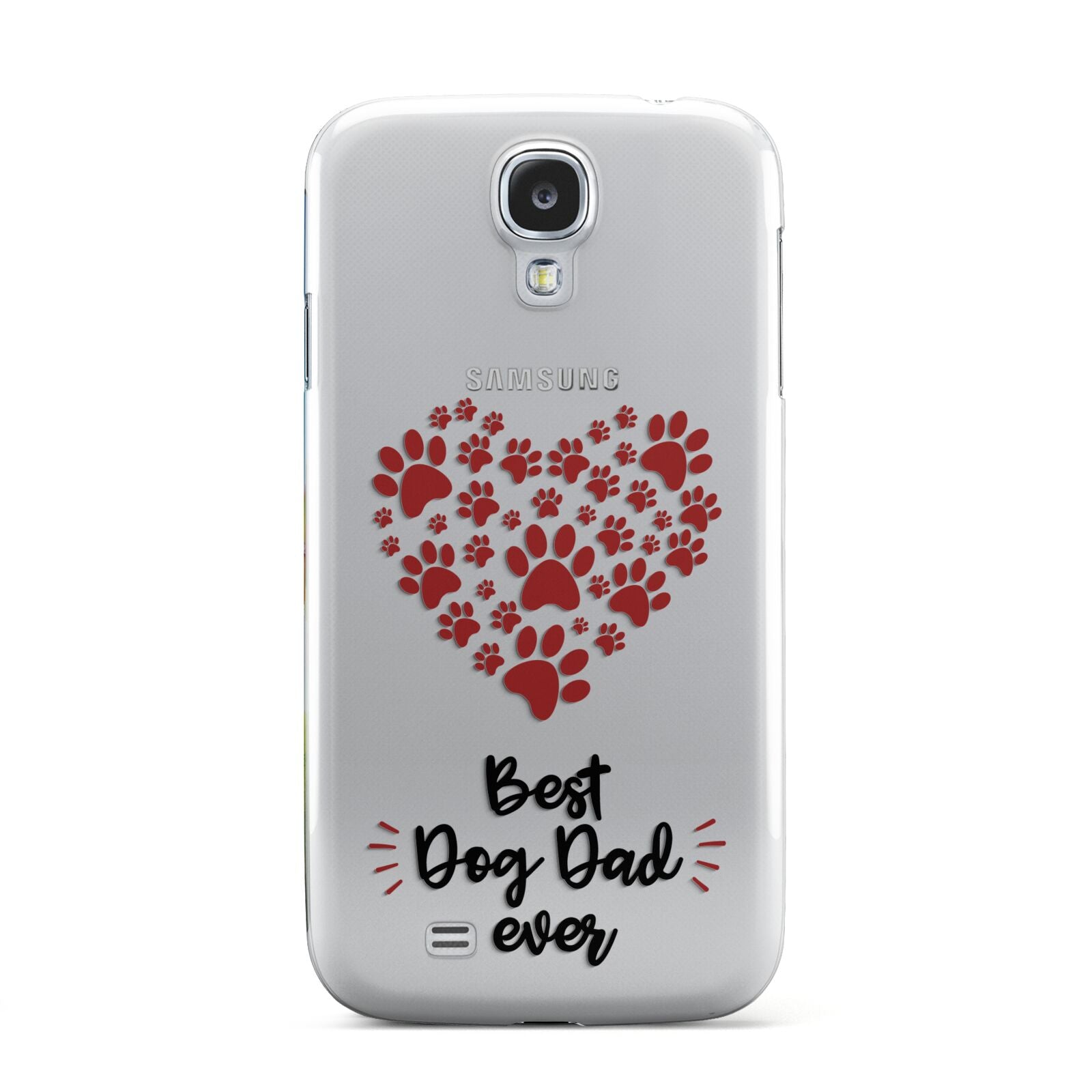 Best Dog Dad Paws Samsung Galaxy S4 Case