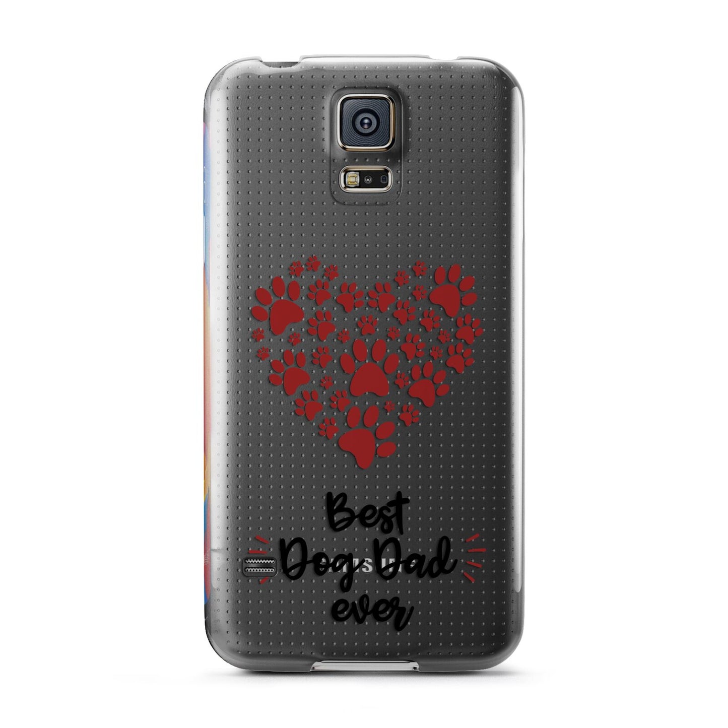 Best Dog Dad Paws Samsung Galaxy S5 Case
