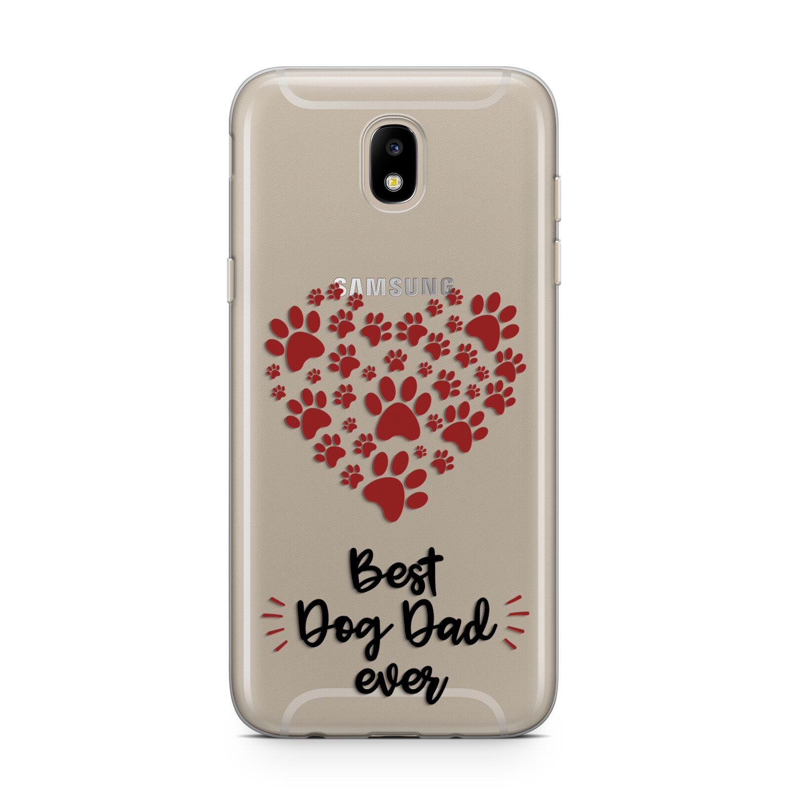 Best Dog Dad Paws Samsung J5 2017 Case