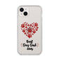 Best Dog Dad Paws iPhone 14 Plus Clear Tough Case Starlight