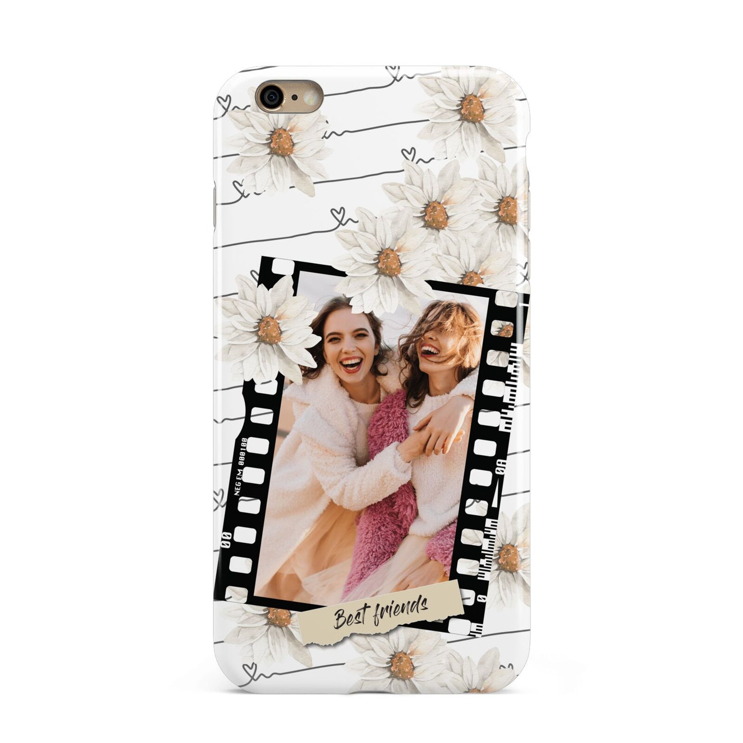 Best Friend Photo Apple iPhone 6 Plus 3D Tough Case