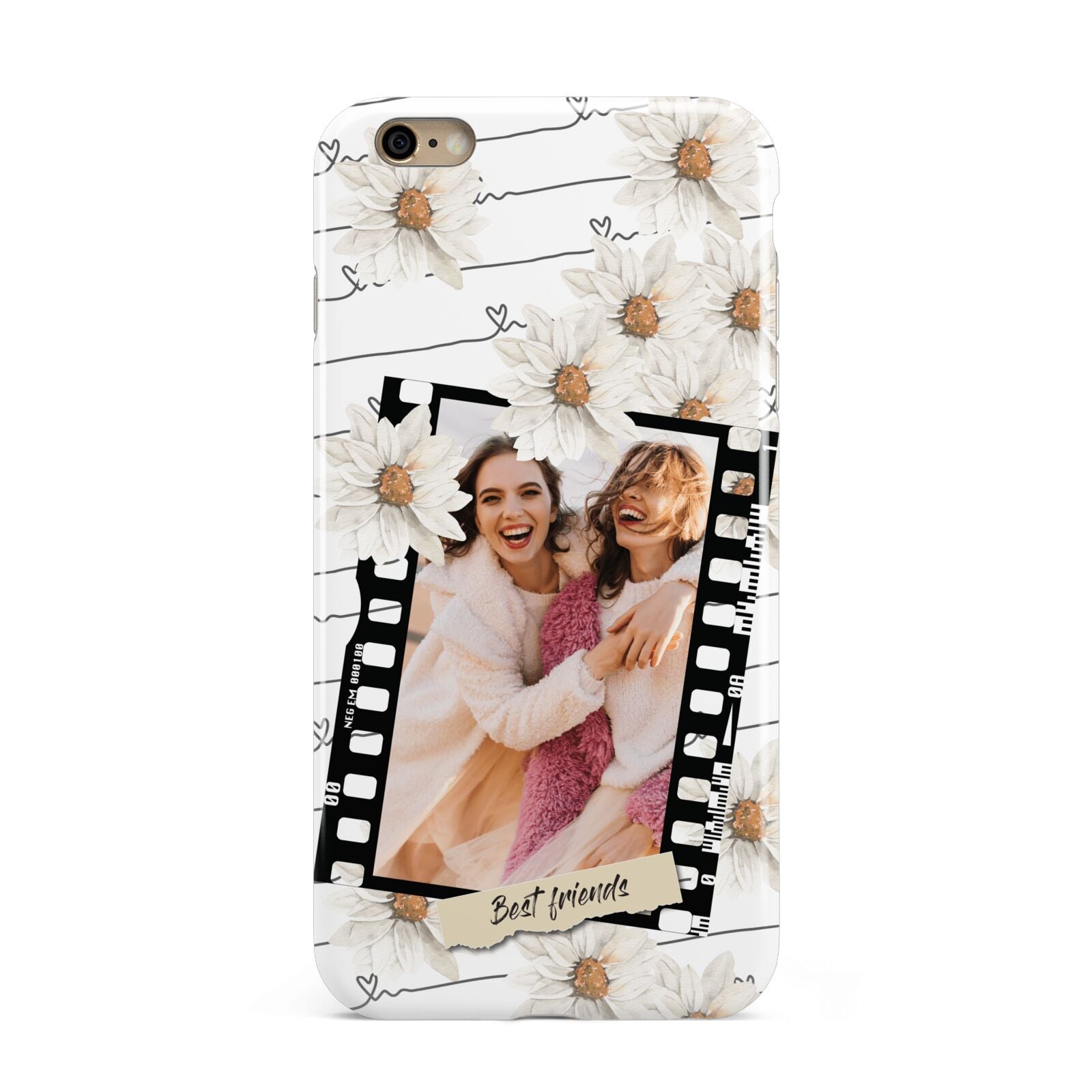 Best Friend Photo Apple iPhone 6 Plus 3D Tough Case