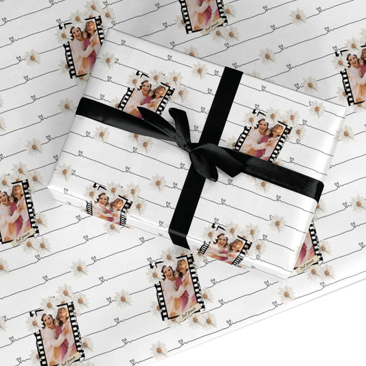 Best Friend Photo Custom Wrapping Paper