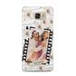 Best Friend Photo Samsung Galaxy A5 2016 Case on gold phone