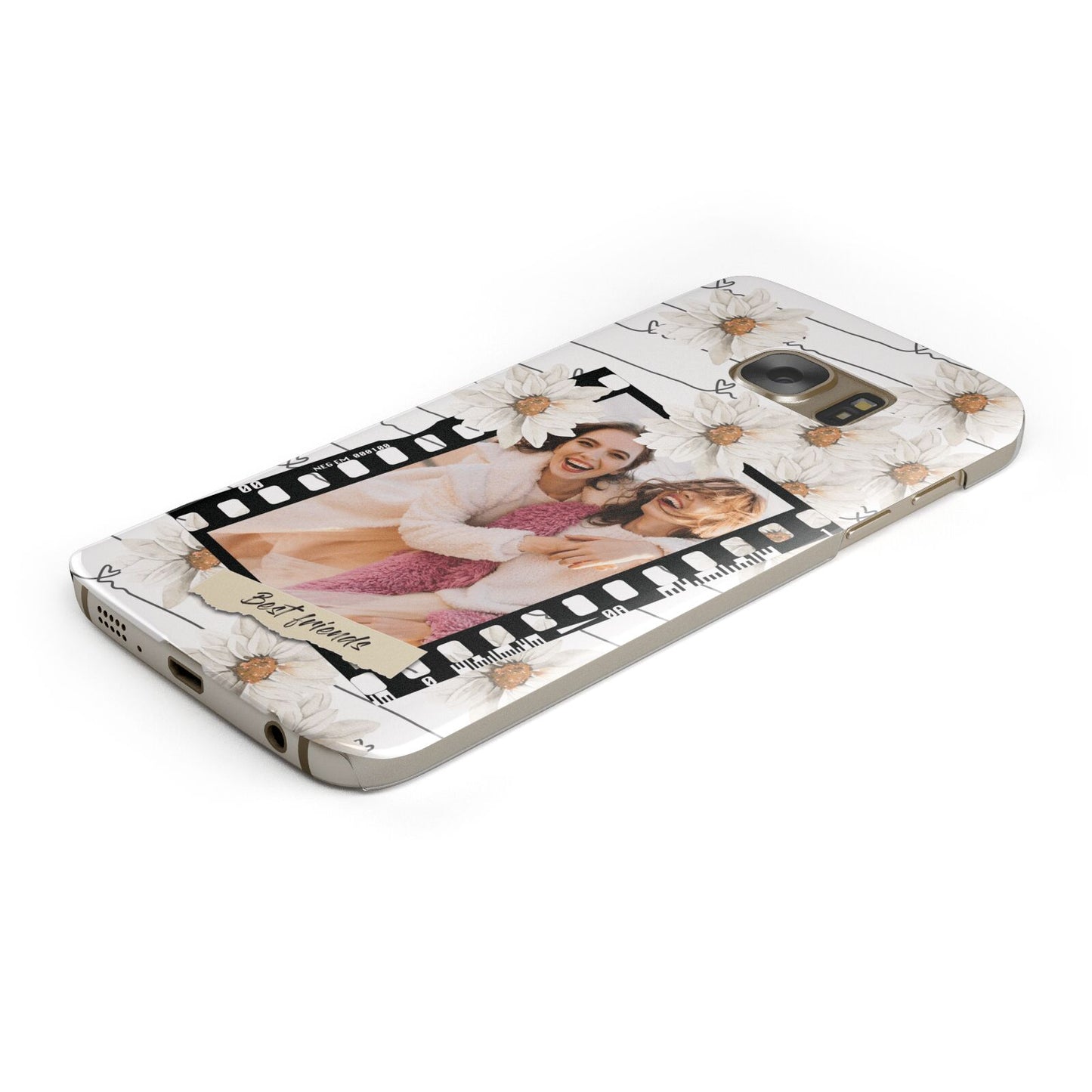 Best Friend Photo Samsung Galaxy Case Bottom Cutout