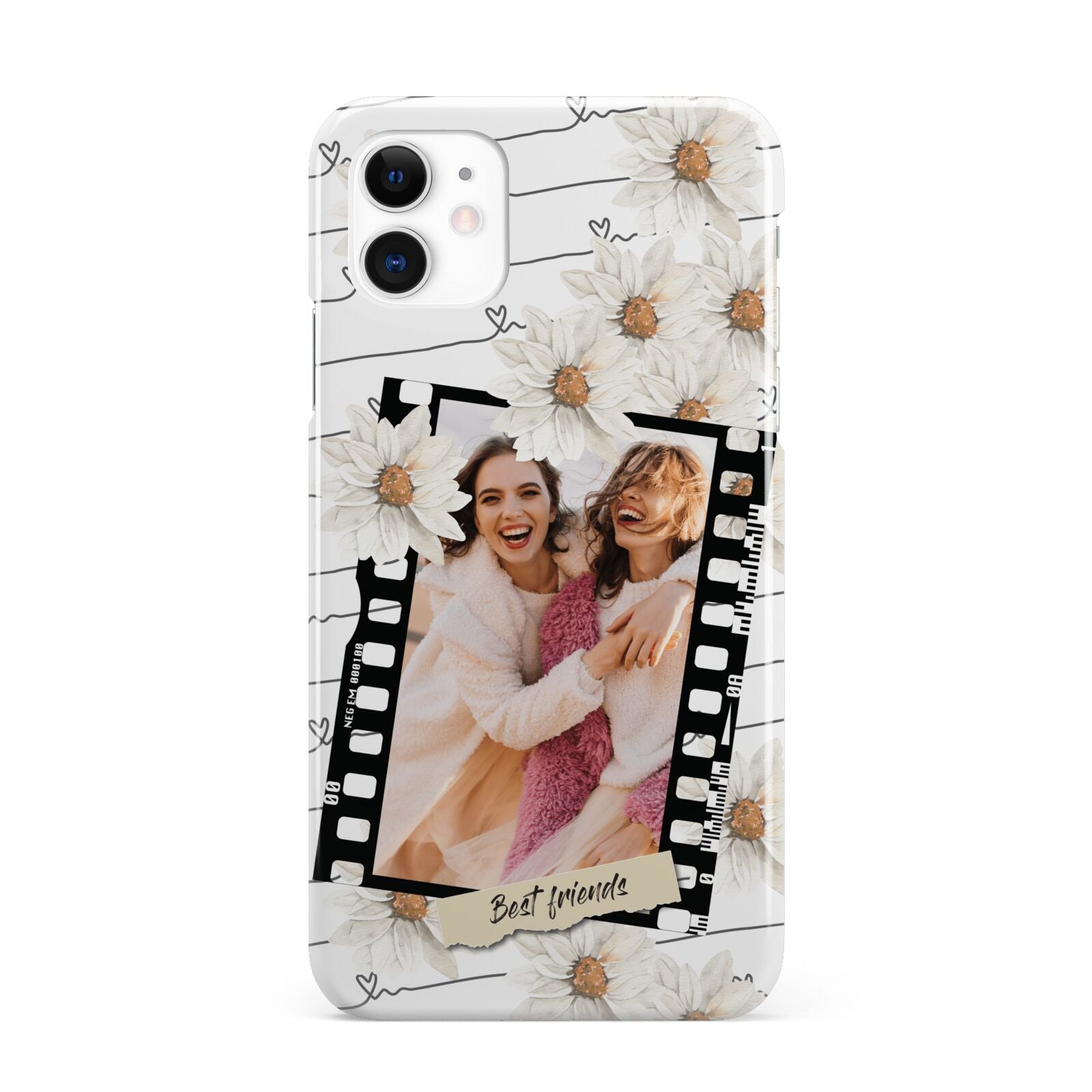 Best Friend Photo iPhone 11 3D Snap Case