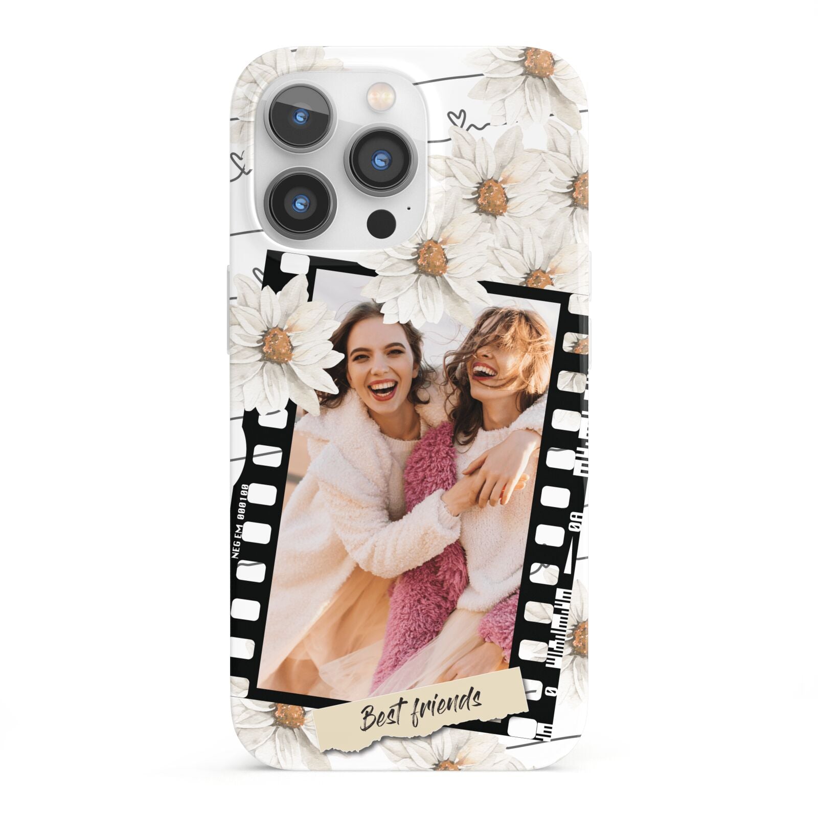 Best Friend Photo iPhone 13 Pro Full Wrap 3D Snap Case