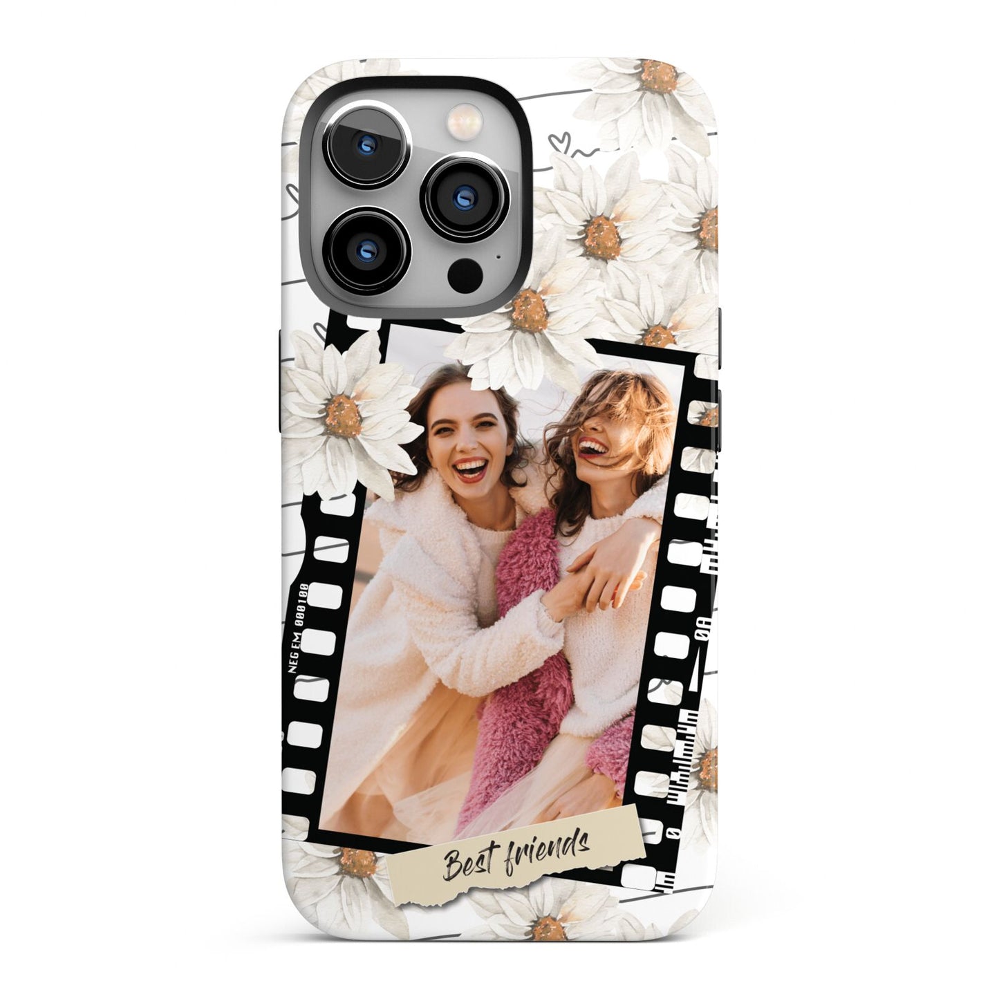 Best Friend Photo iPhone 13 Pro Full Wrap 3D Tough Case