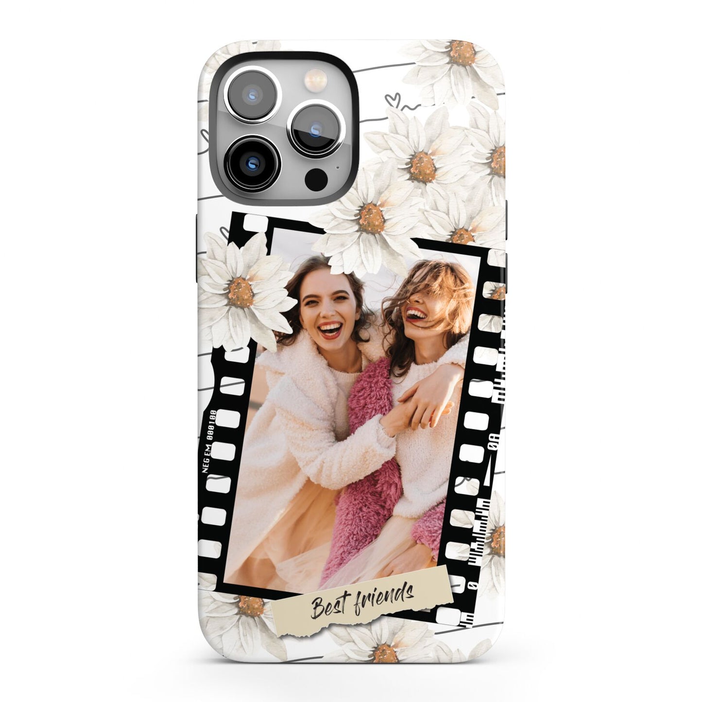 Best Friend Photo iPhone 13 Pro Max Full Wrap 3D Tough Case