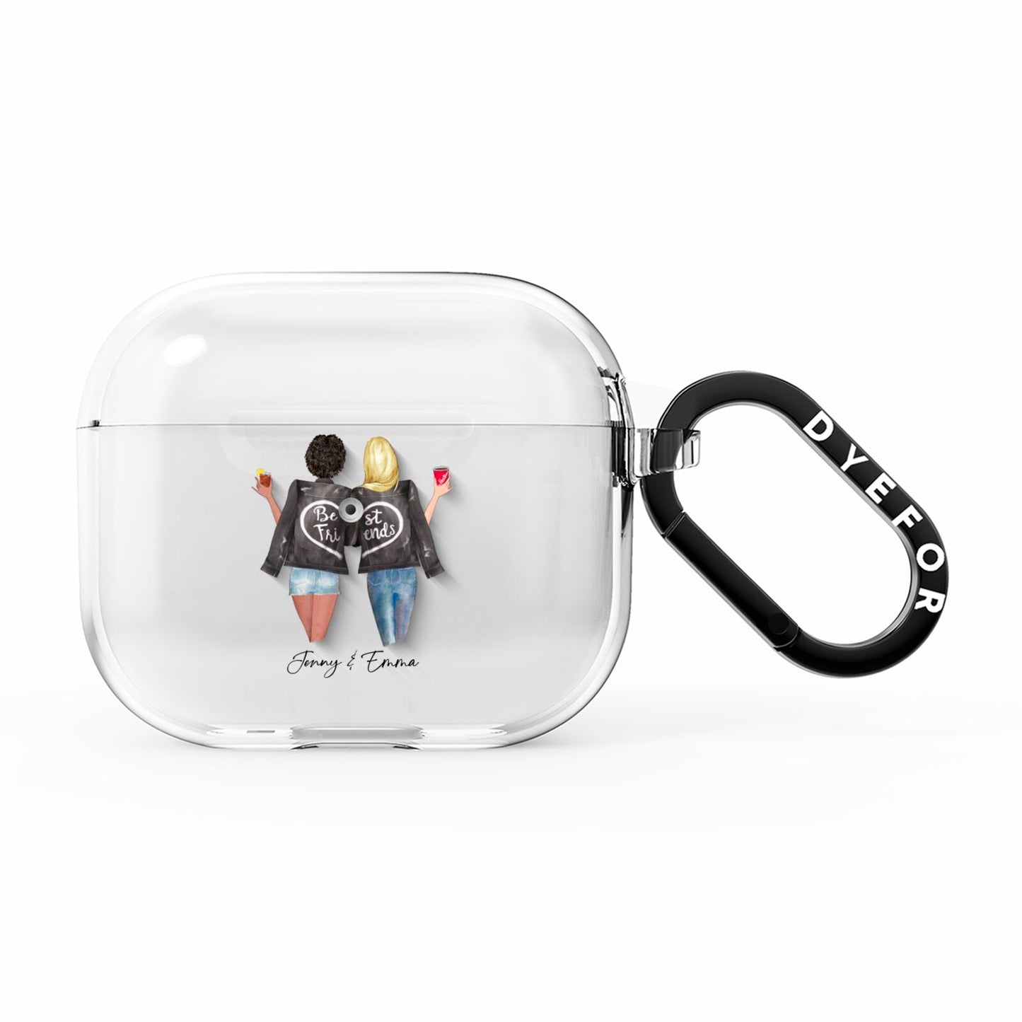Best Friends AirPods Clear Case 3rd Gen