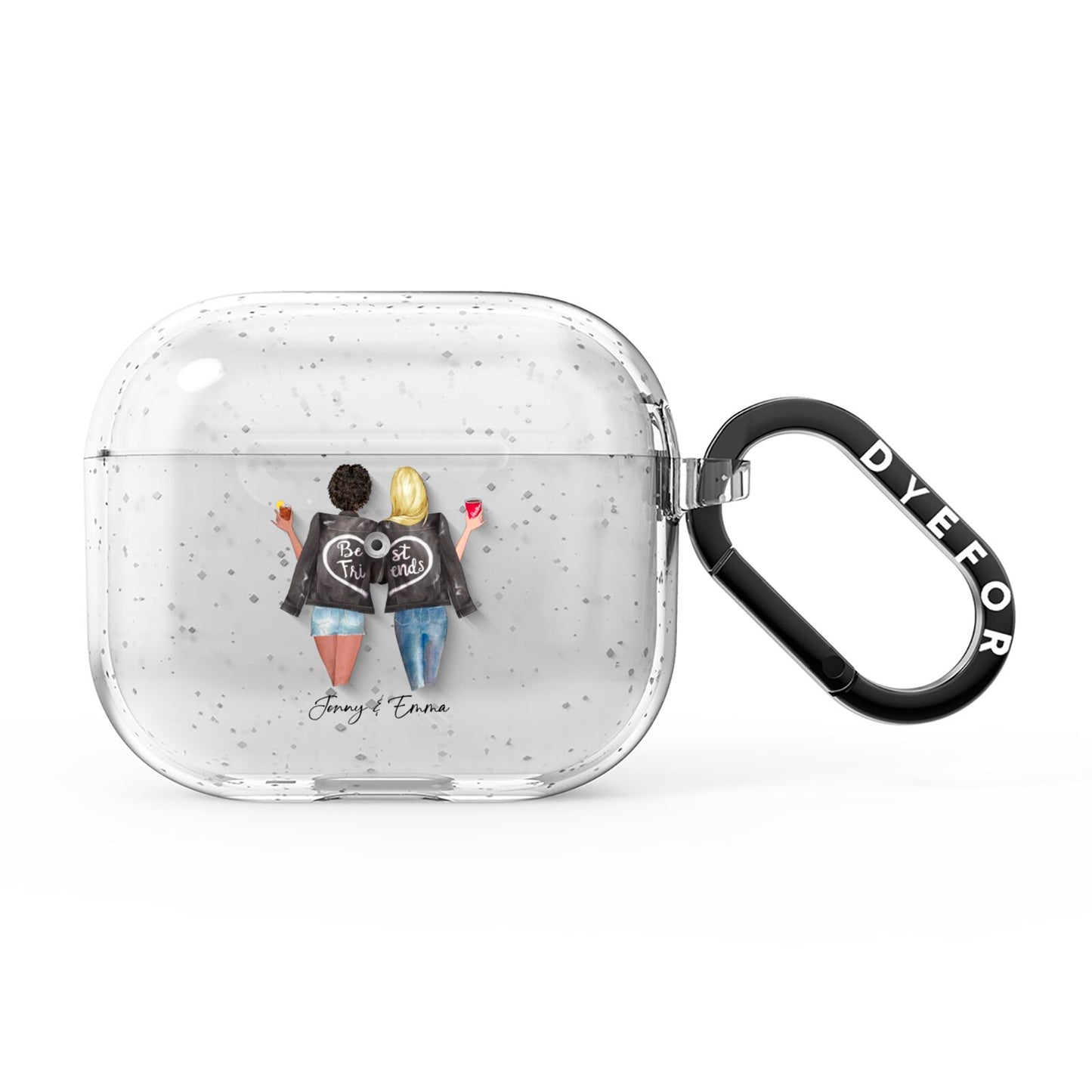 Best Friends AirPods Glitter Case 3rd Gen