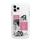 Best Mum Photo Collage Personalised Apple iPhone 11 Pro in Silver with Bumper Case