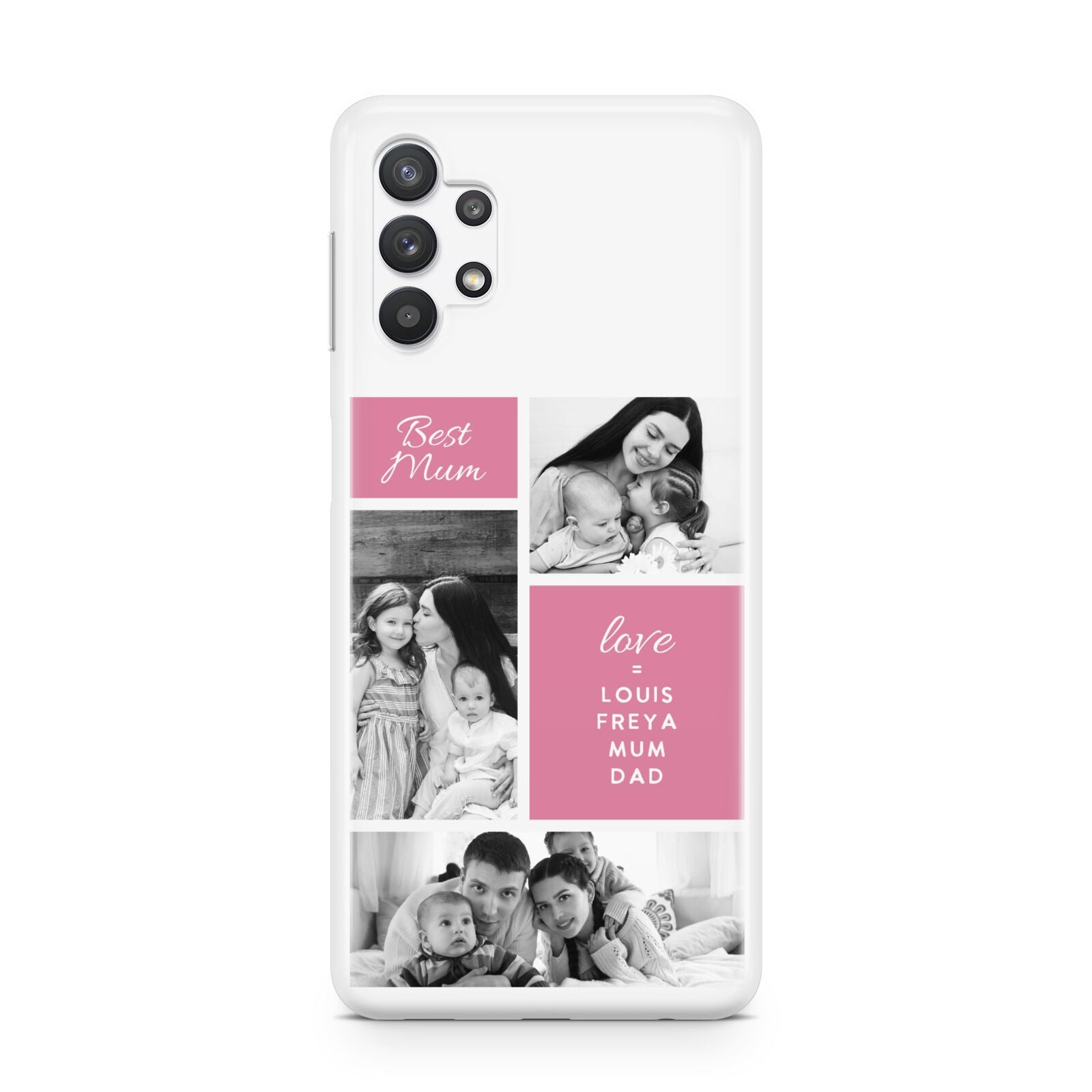 Best Mum Photo Collage Personalised Samsung A32 5G Case