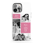 Best Mum Photo Collage Personalised iPhone 13 Pro Max Full Wrap 3D Tough Case