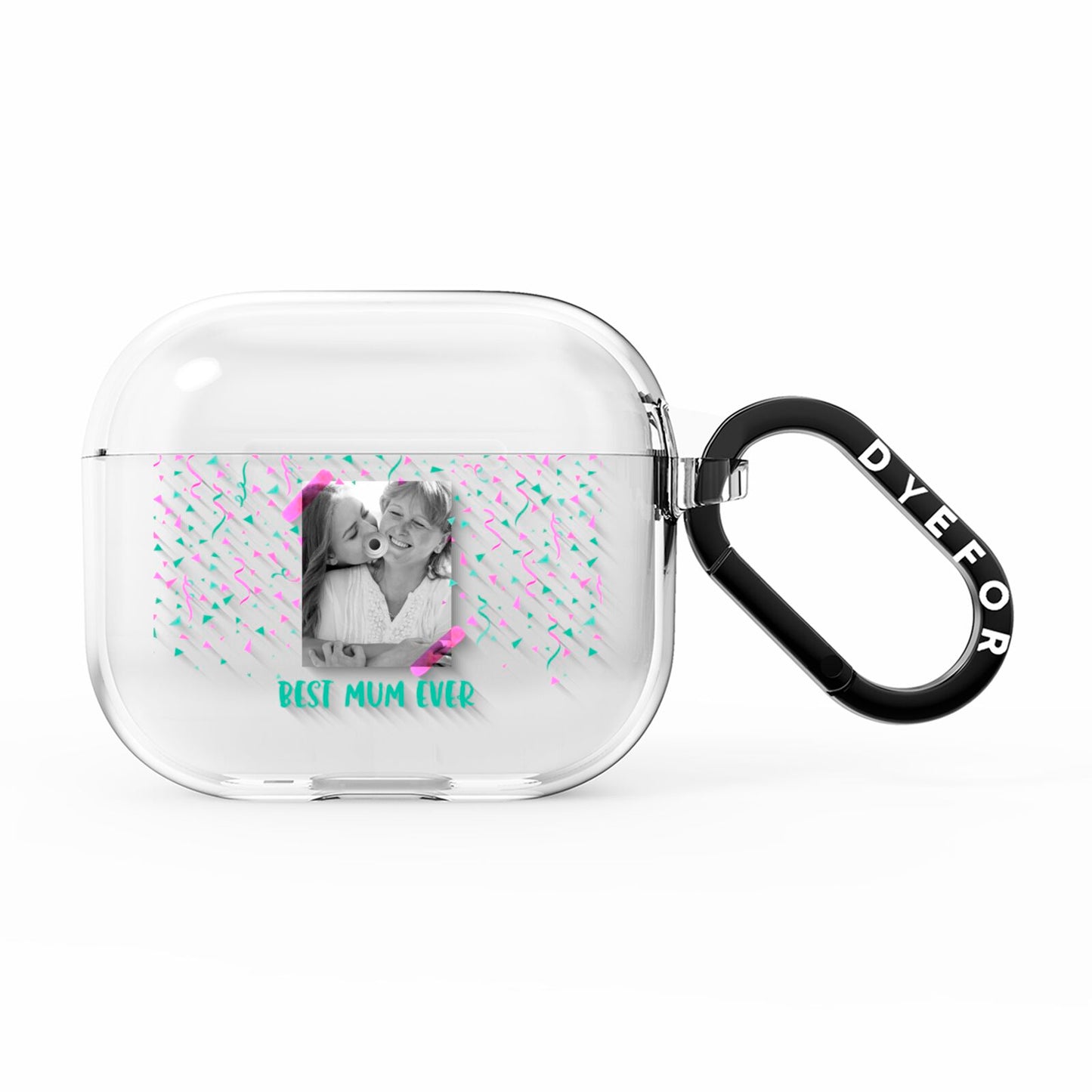 Best Mum Photo Upload Mothers Day AirPods Clear Case 3rd Gen