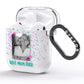 Best Mum Photo Upload Mothers Day AirPods Glitter Case Side Image