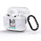 Best Mum Photo Upload Mothers Day AirPods Pro Glitter Case Side Image