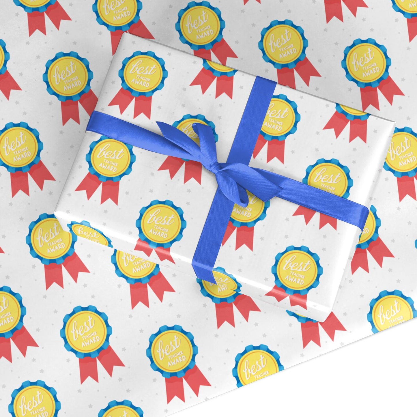 Best Teacher Award Custom Wrapping Paper