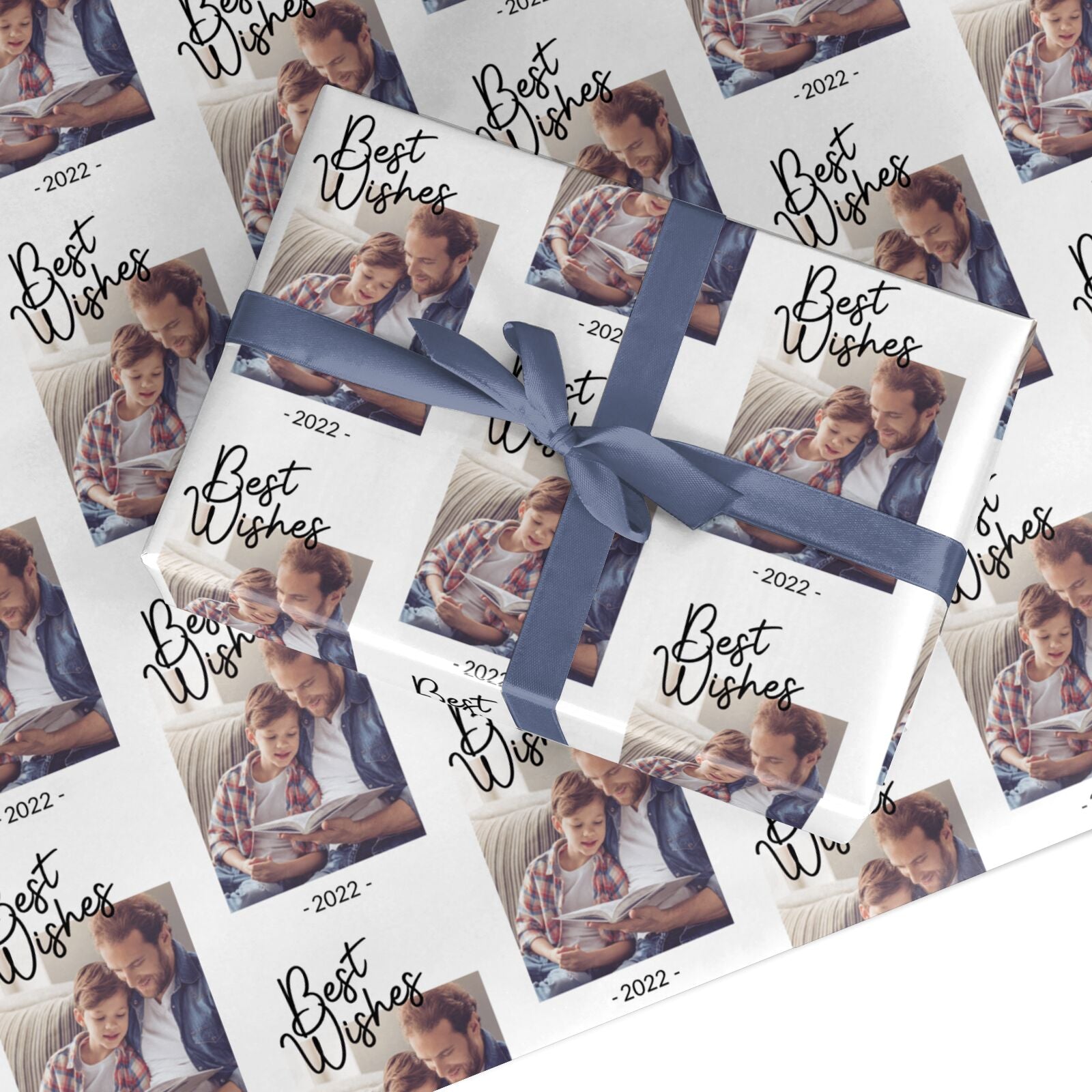 Best Wishes Custom Wrapping Paper