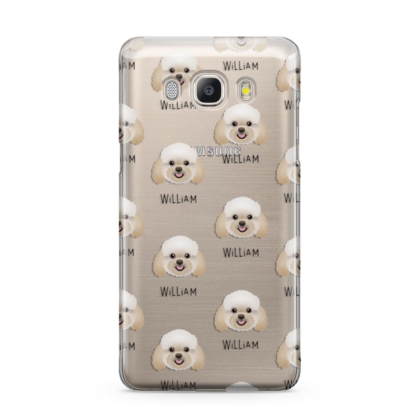Bich poo Icon with Name Samsung Galaxy J5 2016 Case
