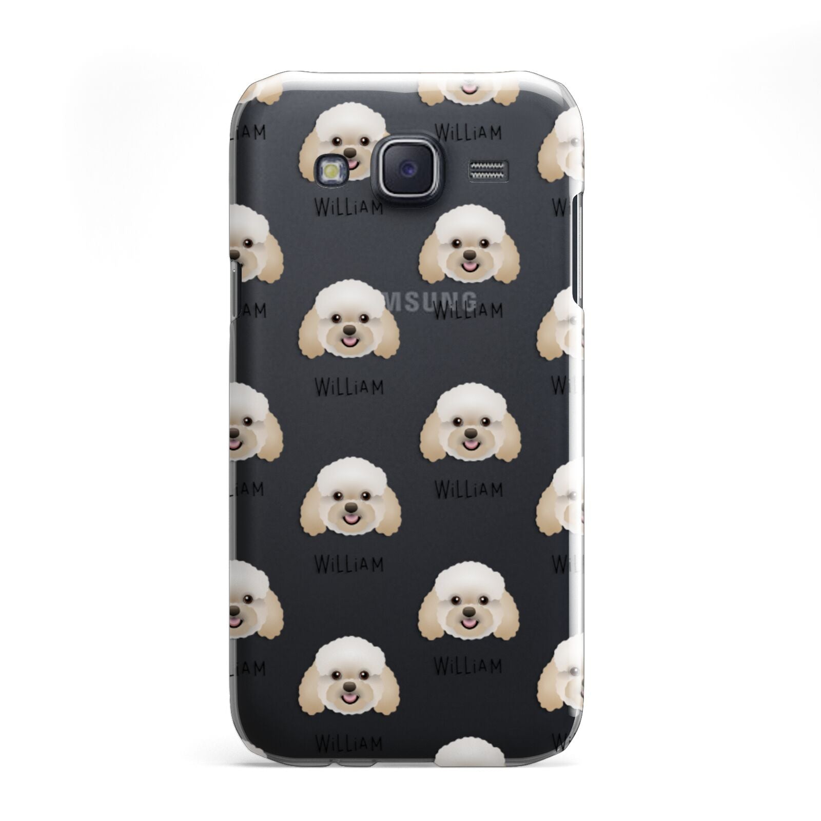 Bich poo Icon with Name Samsung Galaxy J5 Case
