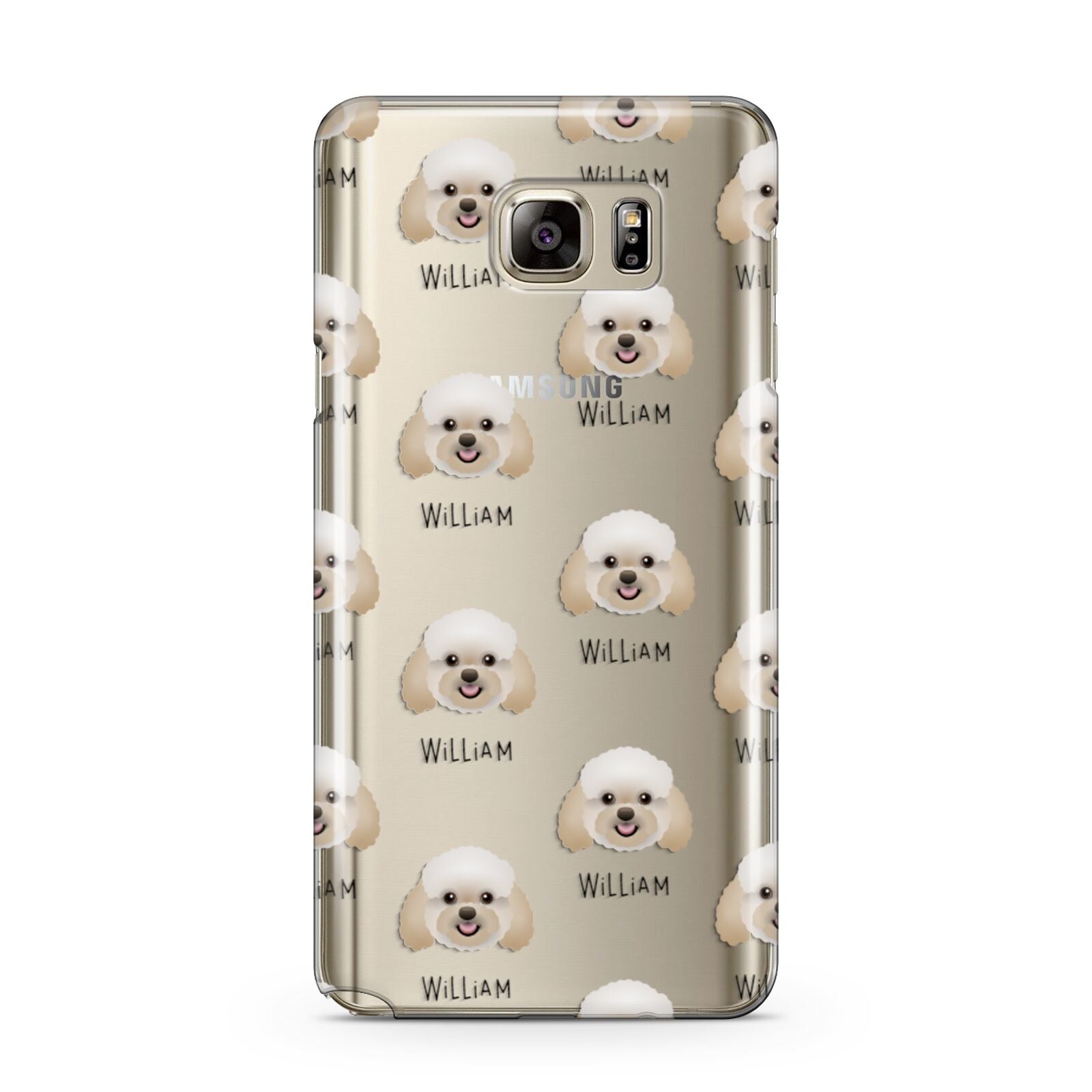 Bich poo Icon with Name Samsung Galaxy Note 5 Case
