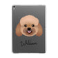 Bich poo Personalised Apple iPad Grey Case