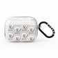 Bichon Frise Icon with Name AirPods Pro Glitter Case