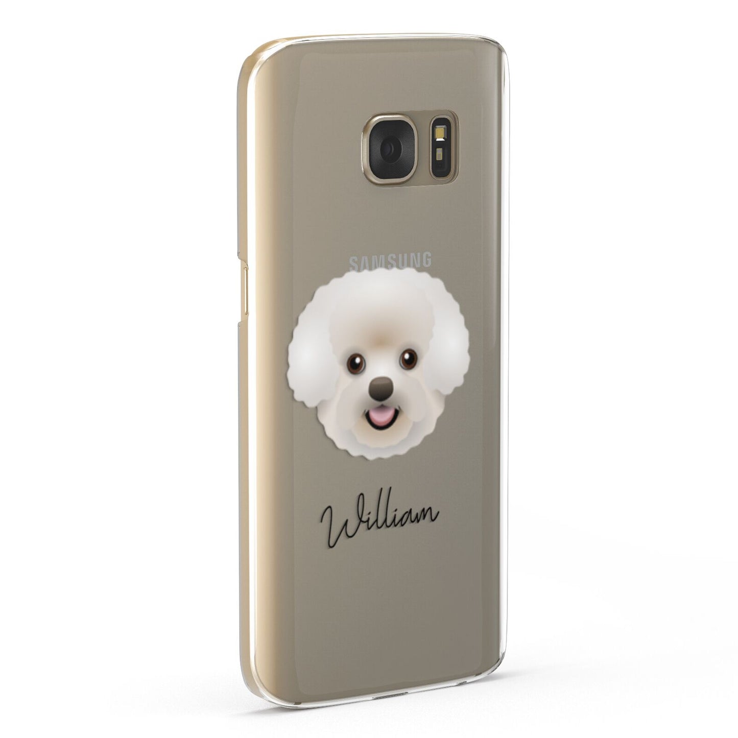 Bichon Frise Personalised Samsung Galaxy Case Fourty Five Degrees