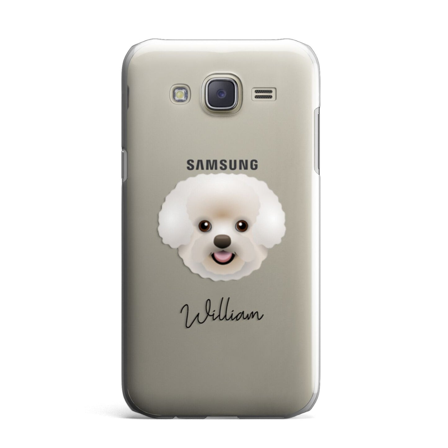 Bichon Frise Personalised Samsung Galaxy J7 Case