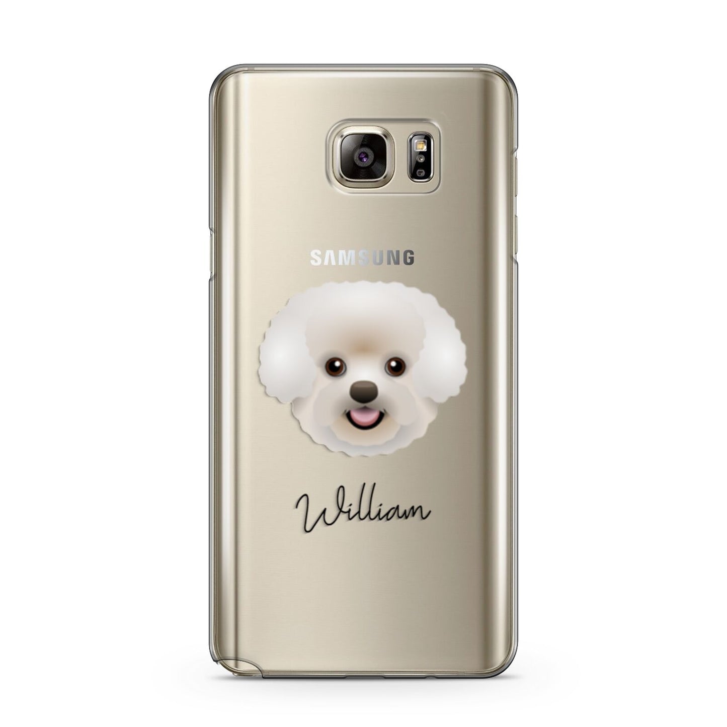 Bichon Frise Personalised Samsung Galaxy Note 5 Case