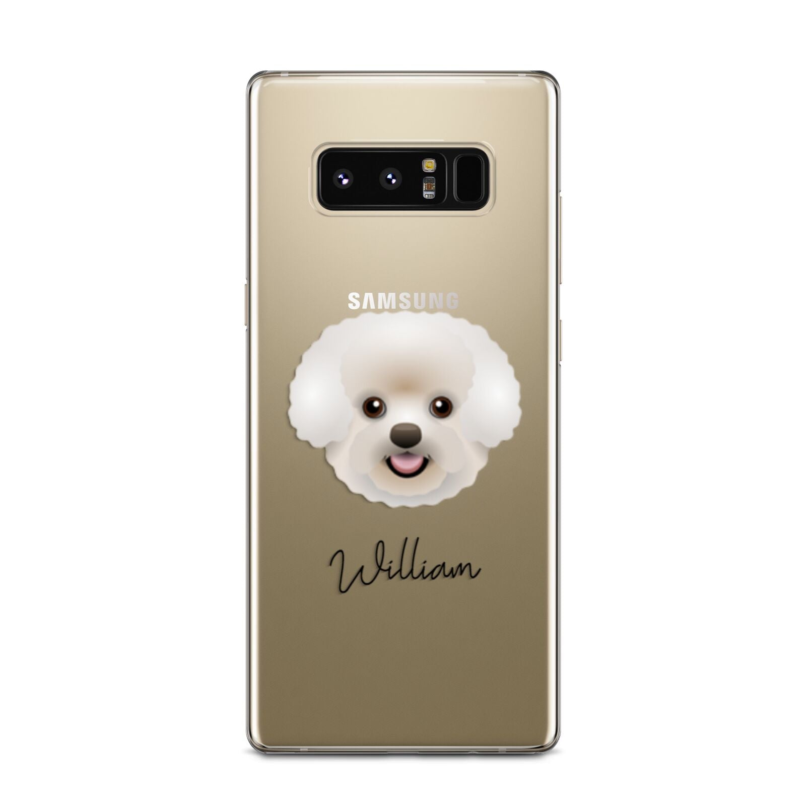 Bichon Frise Personalised Samsung Galaxy Note 8 Case