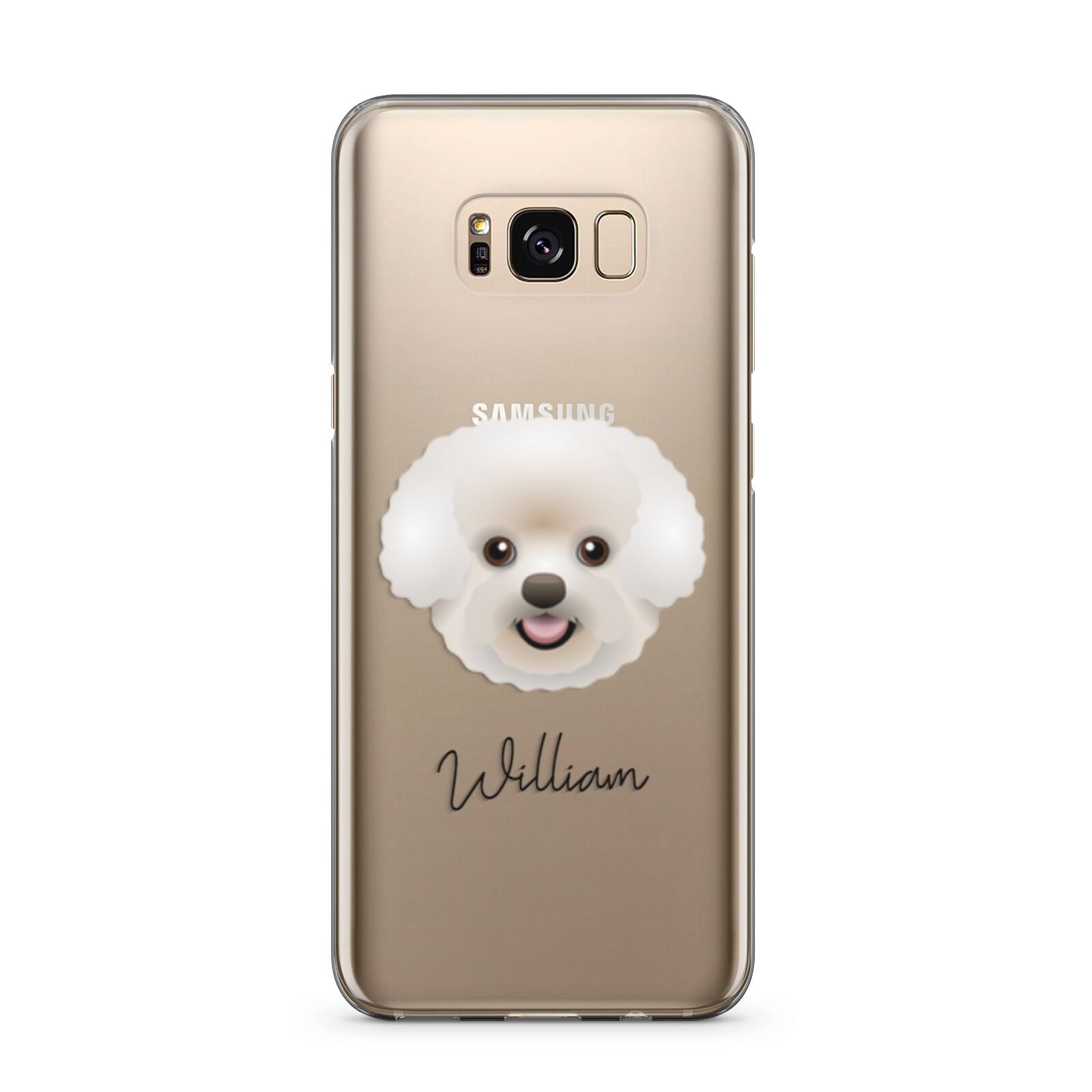 Bichon Frise Personalised Samsung Galaxy S8 Plus Case