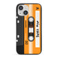 Black Casette Tape iPhone 13 Mini Full Wrap 3D Snap Case