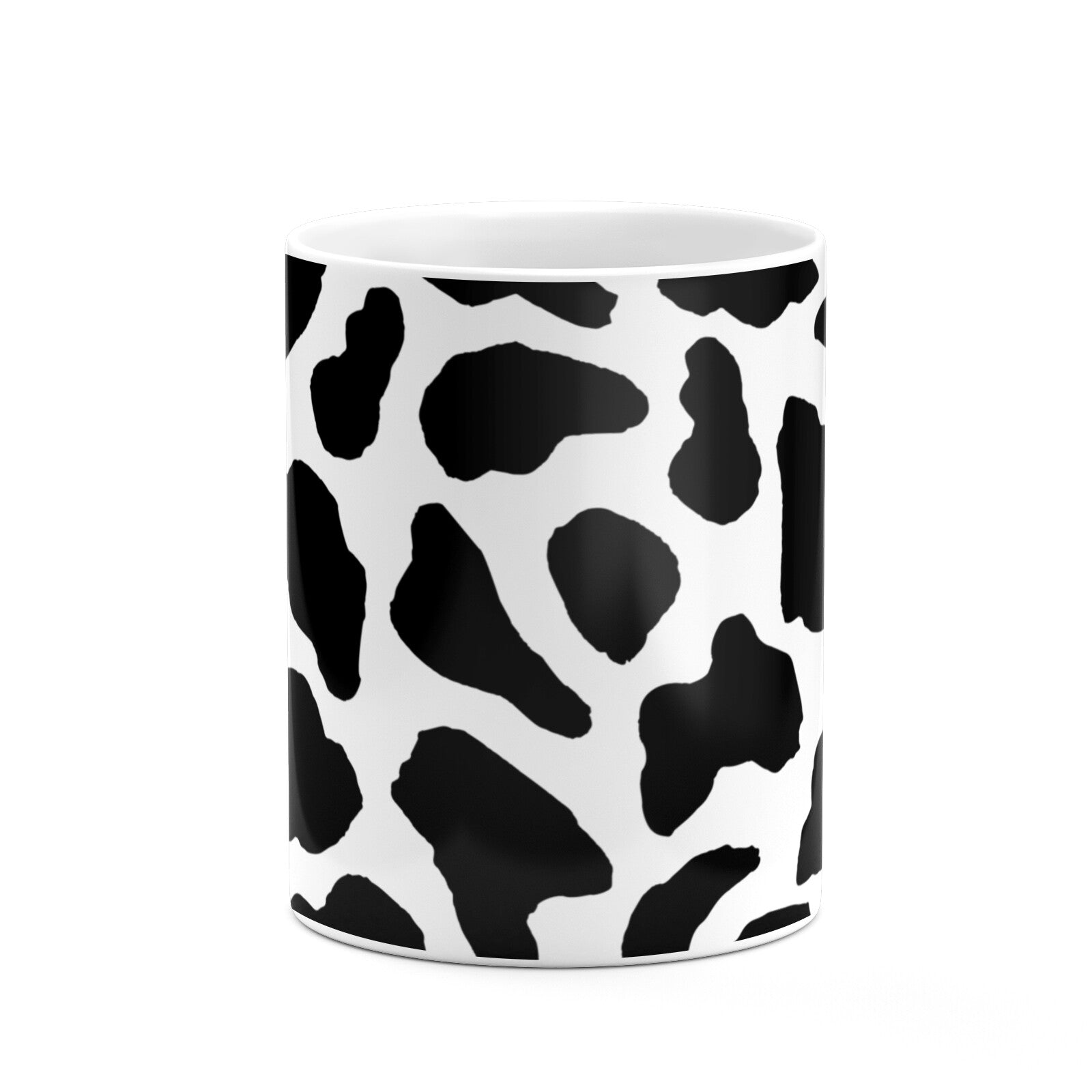 Black Cow Print 10oz Mug Alternative Image 7