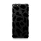 Black Cow Print Huawei Y7 2018
