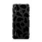 Black Cow Print Huawei Y7 2019