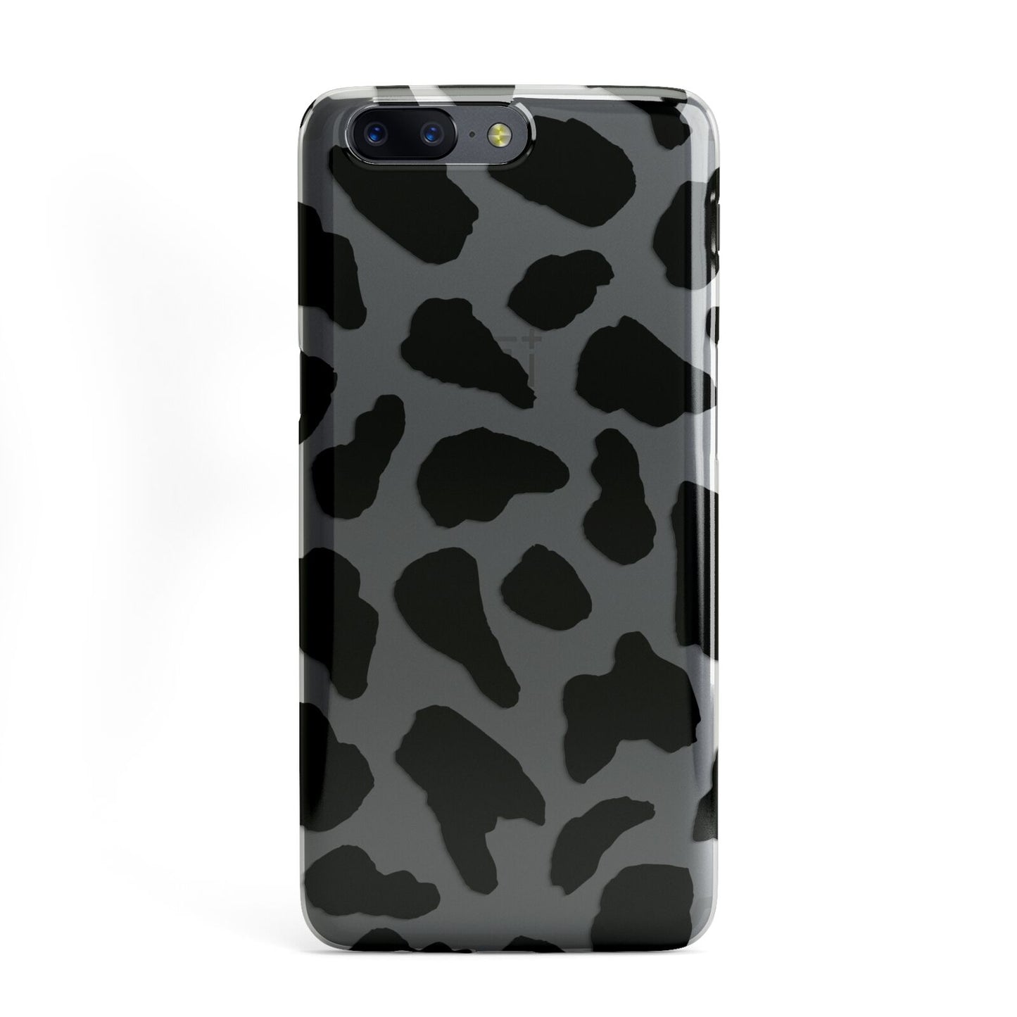 Black Cow Print OnePlus Case